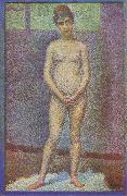 Georges Seurat Model,Front View (mk09) USA oil painting reproduction